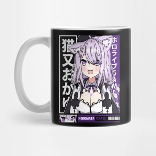 Nekomata Okayu Card Game Outfit Mug